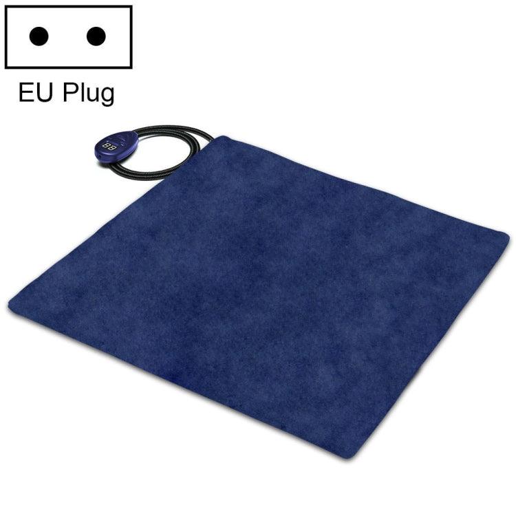 50x50cm Blue 12V Low Voltage Multifunctional Warm Pet Heating Pad Pet Electric Blanket(EU Plug) - Pads by PMC Jewellery | Online Shopping South Africa | PMC Jewellery