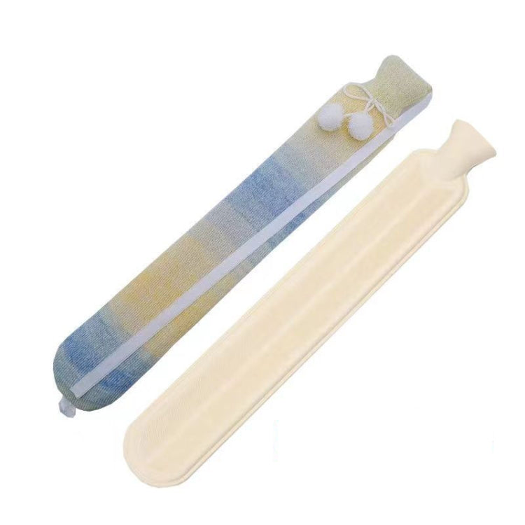 2L Long-strip Multifunctional Water-filled Rubber Hot Water Bags, Spec: Gradient Yellow - Hot Water Bags by PMC TechLife | Online Shopping South Africa | PMC TechLife | Buy Now Pay Later Mobicred