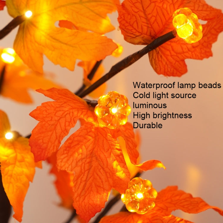 SJ-SD007 Christmas Halloween LED Maple Pumpkin Decoration Light, Style: Detachable Base - Christmas Decoration Lamps by PMc TechLife | Online Shopping South Africa | PMc TechLife | Buy Now Pay Later Mobicred