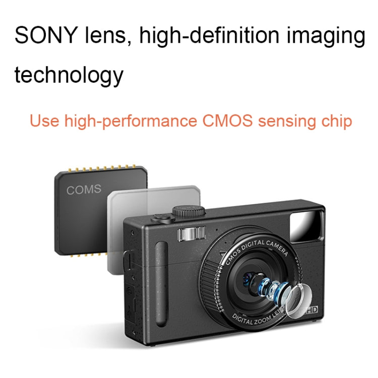 R1 48 Million HD Pixels 3.0 Inch IPS Screen Children Digital Camera, Spec: Pink - free shipping - PMC Jewellery - Order now!