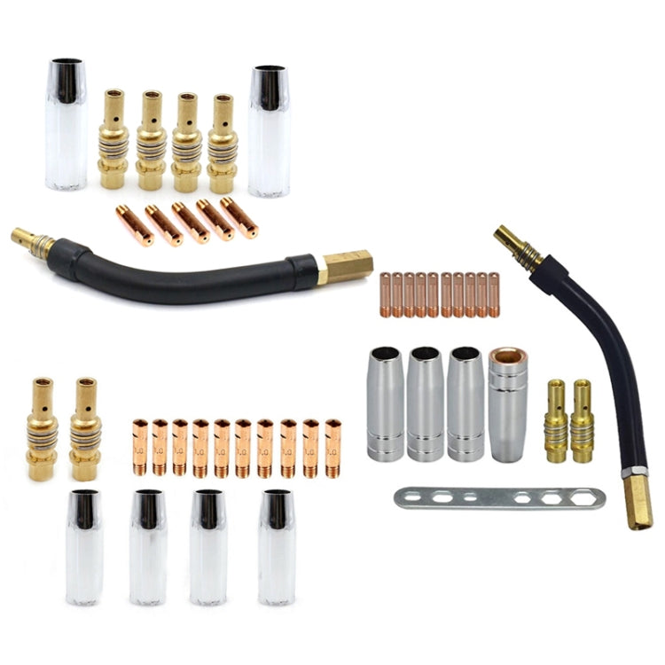 12 PCS / Set Welding Needle Point Vover Nozzle Kit Gas Shielded Welding Conductive Nozzle - Soldering Iron Tip by PMC TechLife | Online Shopping South Africa | PMC TechLife | Buy Now Pay Later Mobicred