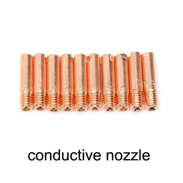 12 PCS / Set Welding Needle Point Vover Nozzle Kit Gas Shielded Welding Conductive Nozzle - Soldering Iron Tip by PMC TechLife | Online Shopping South Africa | PMC TechLife | Buy Now Pay Later Mobicred