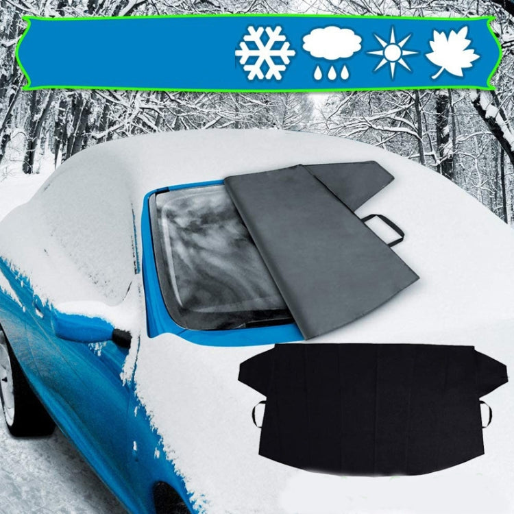 600D Oxford Cloth Car Snow Block Waterproof Windshield Coverings With Magnetic L - Window Foils & Solar Protection by PMC TechLife | Online Shopping South Africa | PMC TechLife | Buy Now Pay Later Mobicred