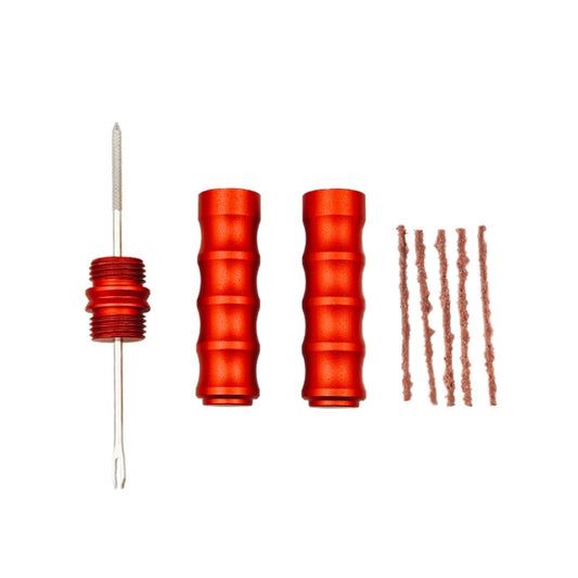 BIKERSAY BT056 Bicycle Fork Drill Bit Vacuum Tire Repair Tool(Red) - Maintenance tools by BIKERSAY | Online Shopping South Africa | PMC Jewellery | Buy Now Pay Later Mobicred