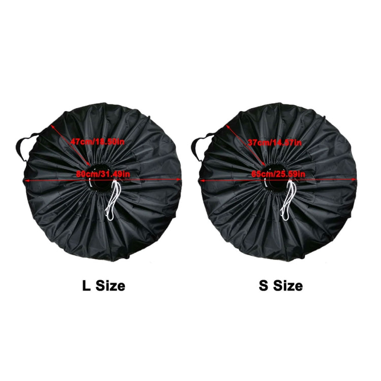 4PCS/Set L Waterproof and Dustproof Car Spare Tire Cover Tire Protector - Window Foils & Solar Protection by PMC TechLife | Online Shopping South Africa | PMC TechLife | Buy Now Pay Later Mobicred