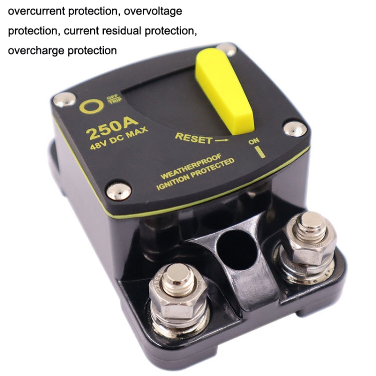 150A CB6 Car RV Yacht Audio Restore Insurance Holder Switch - Fuse by PMC TechLife | Online Shopping South Africa | PMC TechLife | Buy Now Pay Later Mobicred
