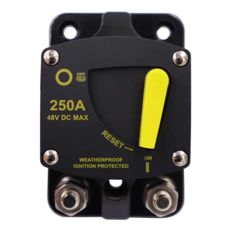 250A CB6 Car RV Yacht Audio Restore Insurance Holder Switch - Fuse by PMC TechLife | Online Shopping South Africa | PMC TechLife | Buy Now Pay Later Mobicred