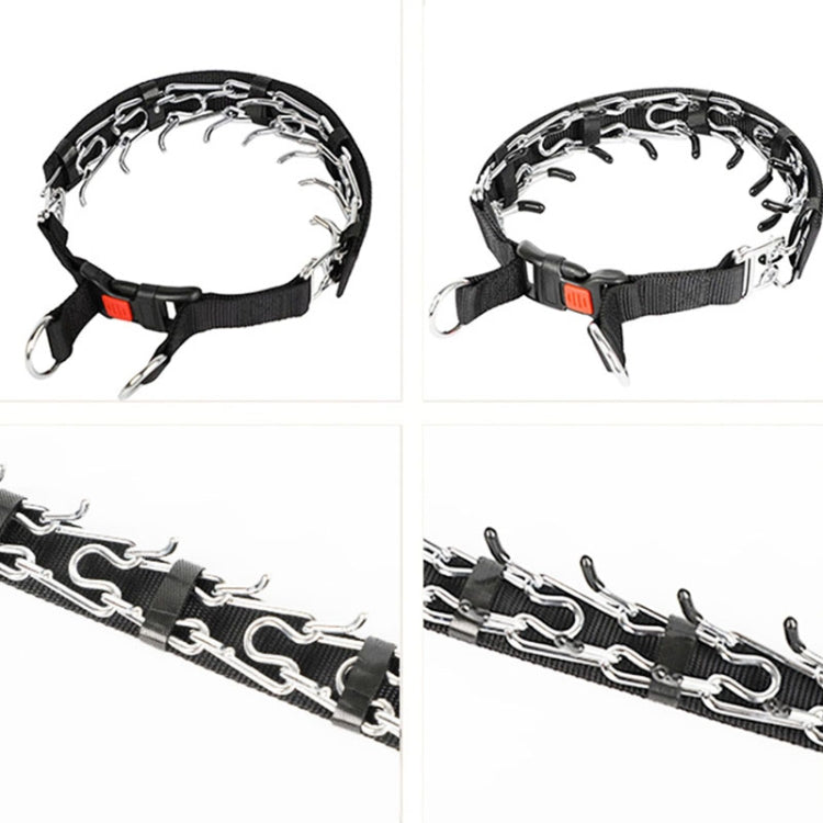 Cloth Tape Paste Detachable Training Stimulation Dog Collar, Size: S 2.5mm x 35cm(With Cap) - Collars by PMC TechLife | Online Shopping South Africa | PMC TechLife | Buy Now Pay Later Mobicred