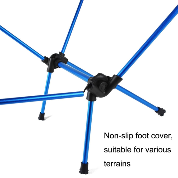 Outdoor Camping Lounge Beach Portable Folding Chair(Dark Blue) - Beach Chairs by PMC TechLife | Online Shopping South Africa | PMC TechLife