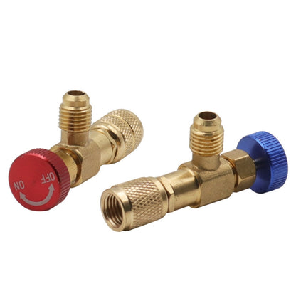 Air Conditioner Fluoridation Safety Valve Refrigerant Filling Connector(Side R22 Bottom R410) - Air Conditioning System by PMC Jewellery | Online Shopping South Africa | PMC Jewellery