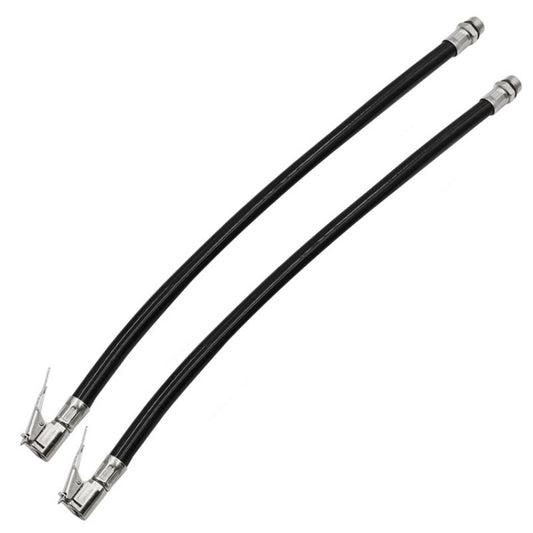 2 PCS Bicycle Car Tire Rubber Tube Pump Nozzle, Specification: 12.5mm Black - Bicycle Locks & Bicycle Pumps by PMC Jewellery | Online Shopping South Africa | PMC Jewellery