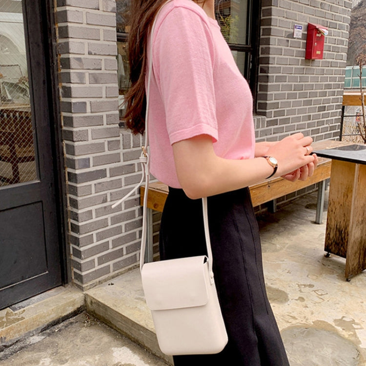 Fashion Versatile Vertical Models Single Shoulder Crossbody Mobile Phone Bag, Color: Red - Single-shoulder Bags by PMC TechLife | Online Shopping South Africa | PMC TechLife | Buy Now Pay Later Mobicred