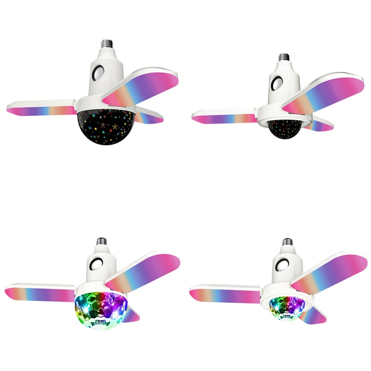 ZSCPH-001 40W Multifunctional Bluetooth RGB Colorful Three-Leaf Music Atmosphere Light, Size: S (Magic Ball) - Smart Light Bulbs by PMC TechLife | Online Shopping South Africa | PMC TechLife | Buy Now Pay Later Mobicred