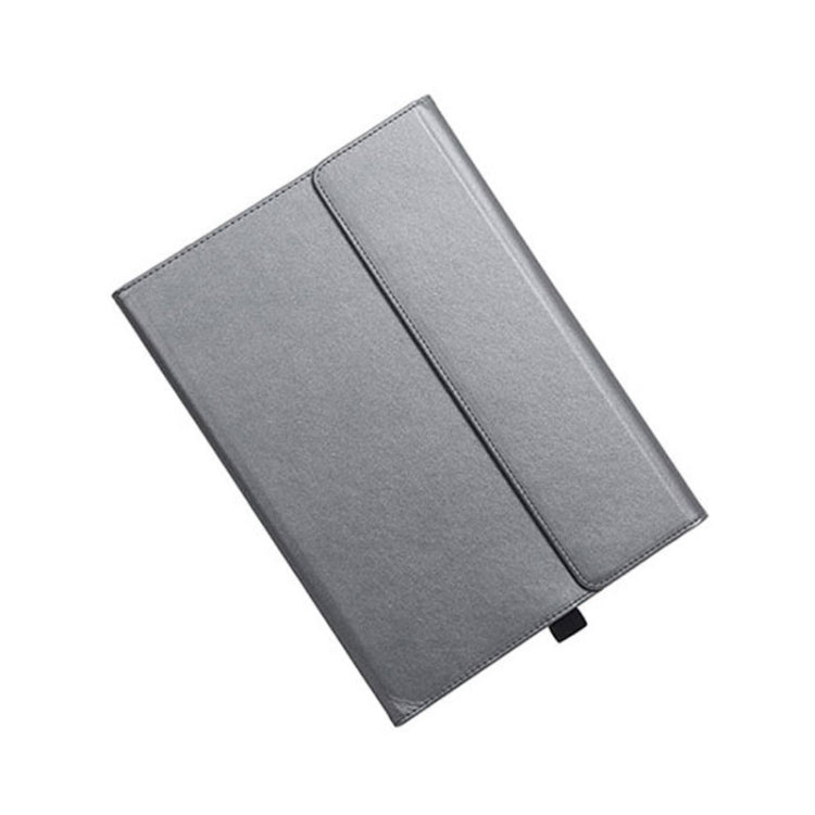 For Microsoft Surface Pro 9 Tablet Protective Case Holder(Microfiber Lambskin Texture Gray Case) - Others by PMC Jewellery | Online Shopping South Africa | PMC Jewellery | Buy Now Pay Later Mobicred