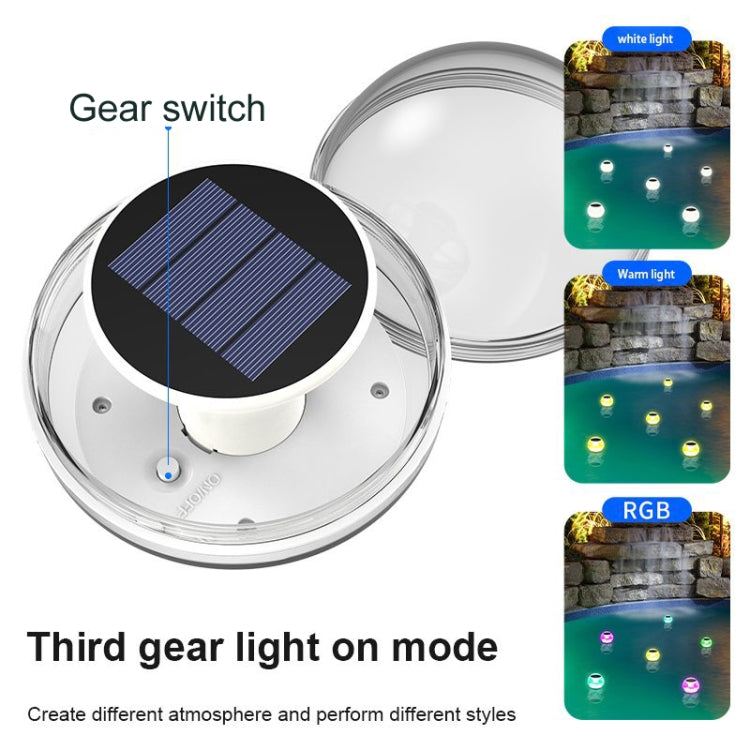 Solar Water Floating Lights Patio Pool Floating Landscape Decorative Lights(Three Light Mode) - Underwater Lights by PMC TechLife | Online Shopping South Africa | PMC TechLife
