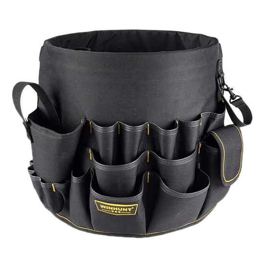 WINHUNT Multifunction Repair Hardware Barket Barrel Bag(30x28cm) - Storage Bags & Boxes by WINHUNT | Online Shopping South Africa | PMC Jewellery | Buy Now Pay Later Mobicred