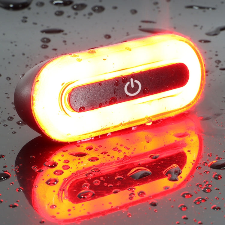 Helmet Blaster Warning Light Bicycle LED Rechargeable Tail Light(Black) - Decorative Lights by PMC TechLife | Online Shopping South Africa | PMC TechLife | Buy Now Pay Later Mobicred