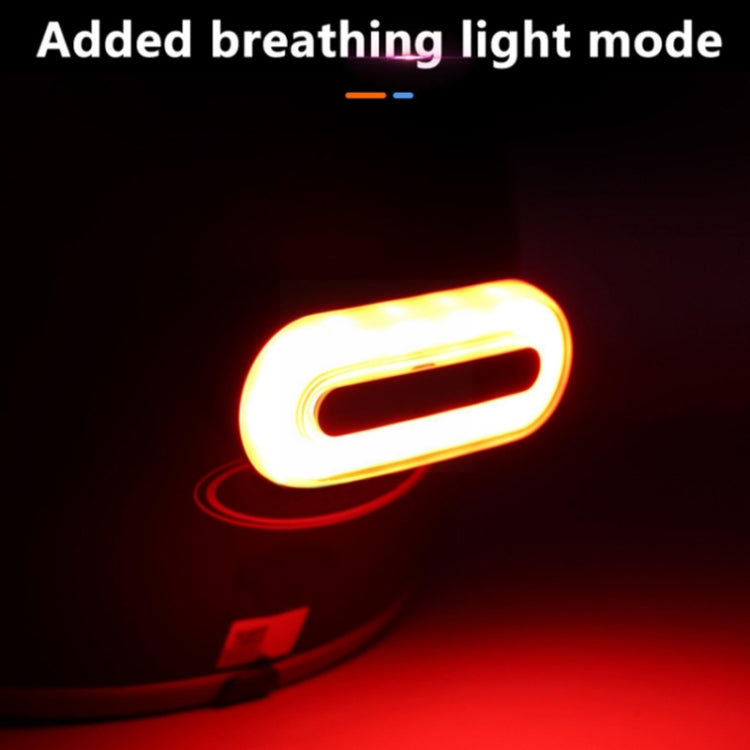 Helmet Blaster Warning Light Bicycle LED Rechargeable Tail Light(Black) - Decorative Lights by PMC TechLife | Online Shopping South Africa | PMC TechLife | Buy Now Pay Later Mobicred