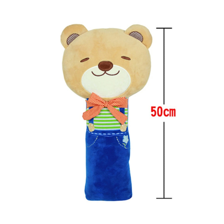 50cm Children Car Belt Cartoon Shoulder Protector Pillow(Fox) - Seat Belts & Padding by PMC Jewellery | Online Shopping South Africa | PMC Jewellery | Buy Now Pay Later Mobicred