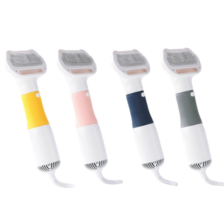 3 in 1 600W Pet Electric High Wind Hair Removal Blowing Combs, Specification: EU Plug 220V(Pink) - Brushes & Combs by PMC TechLife | Online Shopping South Africa | PMC TechLife | Buy Now Pay Later Mobicred