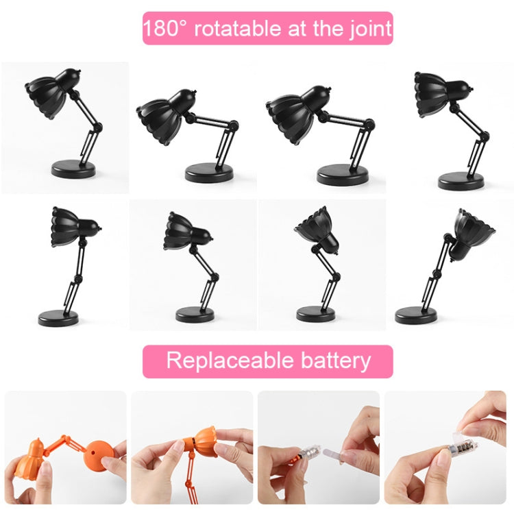 Flower Shape LED Mini Magnetic Table Lamp Foldable Bedside Night Light(09A Rose Red) - Bedside Light by PMc TechLife | Online Shopping South Africa | PMc TechLife | Buy Now Pay Later Mobicred