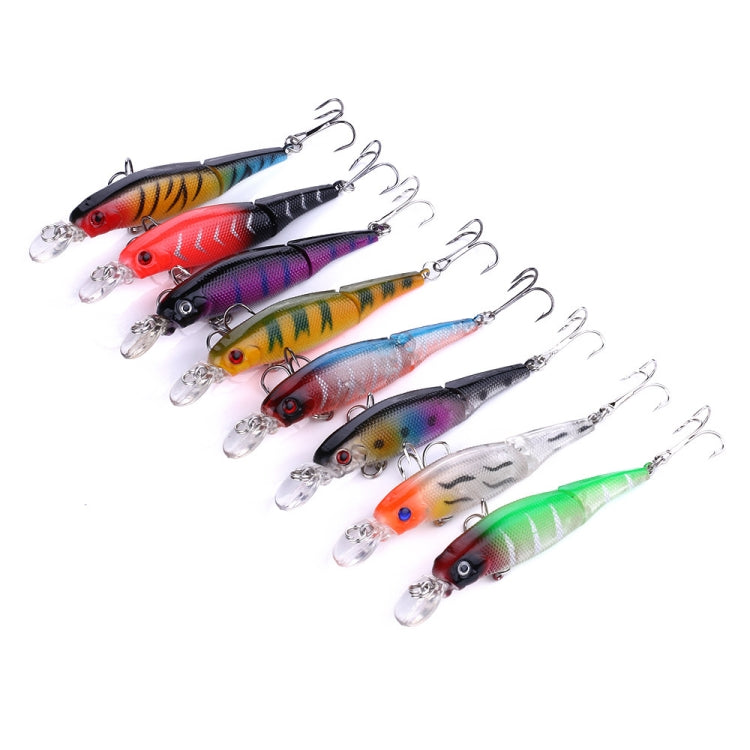 HENGJIA JM010 9cm 7g 2 Sections Bionic Bait With Beads Diving Mino Fake Bait(8) - Fishing Lures by HENGJIA | Online Shopping South Africa | PMC TechLife