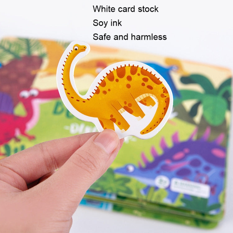 Children Early Teaching Cartoon Intelligence Development Toys Repeatedly Paste Book(Farm) - Early Education Toys by PMC Jewellery | Online Shopping South Africa | PMC Jewellery