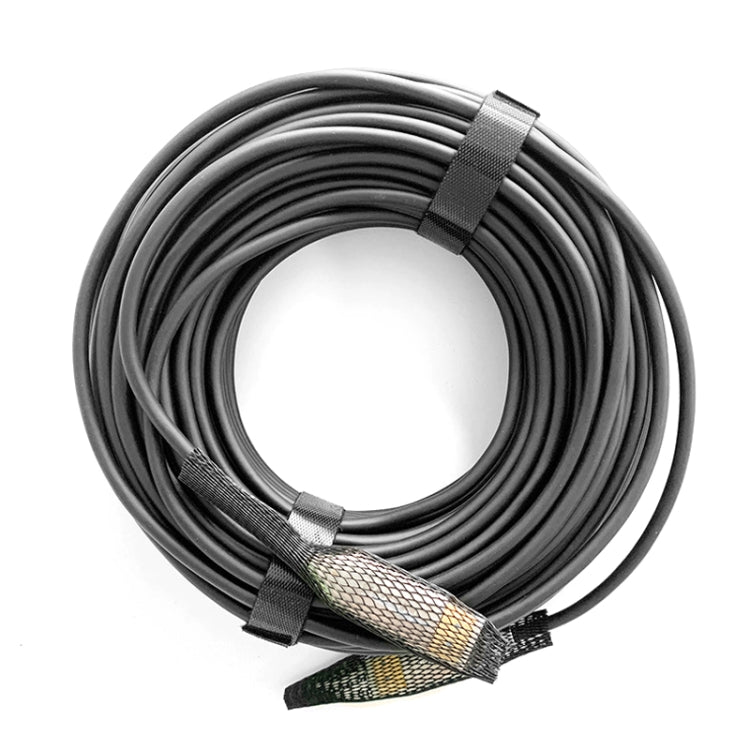 2.0 Version HDMI Fiber Optical Line 4K Ultra High Clear Line Monitor Connecting Cable, Length: 30m(White) - Cable by PMC Jewellery | Online Shopping South Africa | PMC Jewellery