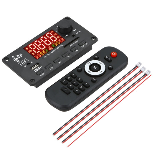 JX-Y04 12V 50W Color Screen Bluetooth Decoding Board,Support FM / Call / Recording, Color: Black White - Car MP3 & MP4 & MP5 by PMC Jewellery | Online Shopping South Africa | PMC Jewellery | Buy Now Pay Later Mobicred