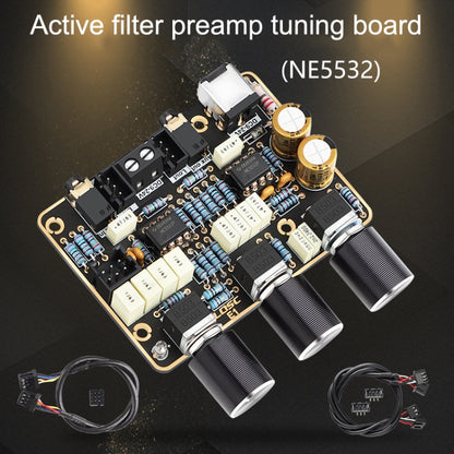 NE5532 Tuner Plate Active Filter Amplifier Board HIFI Front Module Universal Dual Operation Amplifier - Breadboard / Amplifier Board by PMC Jewellery | Online Shopping South Africa | PMC Jewellery