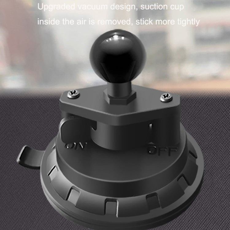Car Windshield Dashboard Phone Holder Ball Head Suction Cup Base(Black) - Car Holders by PMC TechLife | Online Shopping South Africa | PMC TechLife | Buy Now Pay Later Mobicred