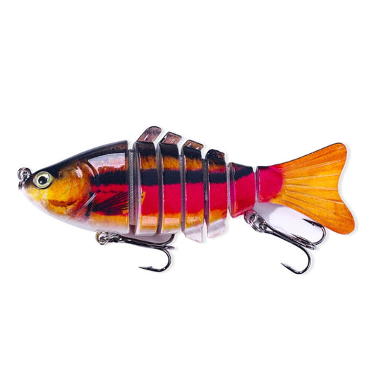 HENGJIA JM062 7 Section Fish Fake Lures VIB Minnow Fishing Lures, Size: 10cm 15g(7) - Fishing Lures by HENGJIA | Online Shopping South Africa | PMC Jewellery | Buy Now Pay Later Mobicred