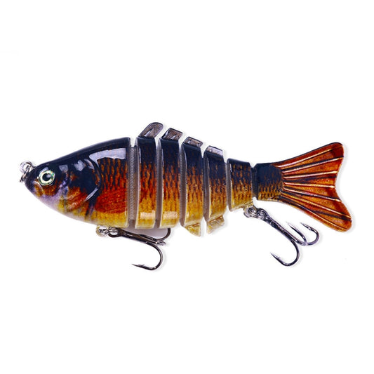 HENGJIA JM062 7 Section Fish Fake Lures VIB Minnow Fishing Lures, Size: 10cm 15g(13) - Fishing Lures by HENGJIA | Online Shopping South Africa | PMC Jewellery | Buy Now Pay Later Mobicred