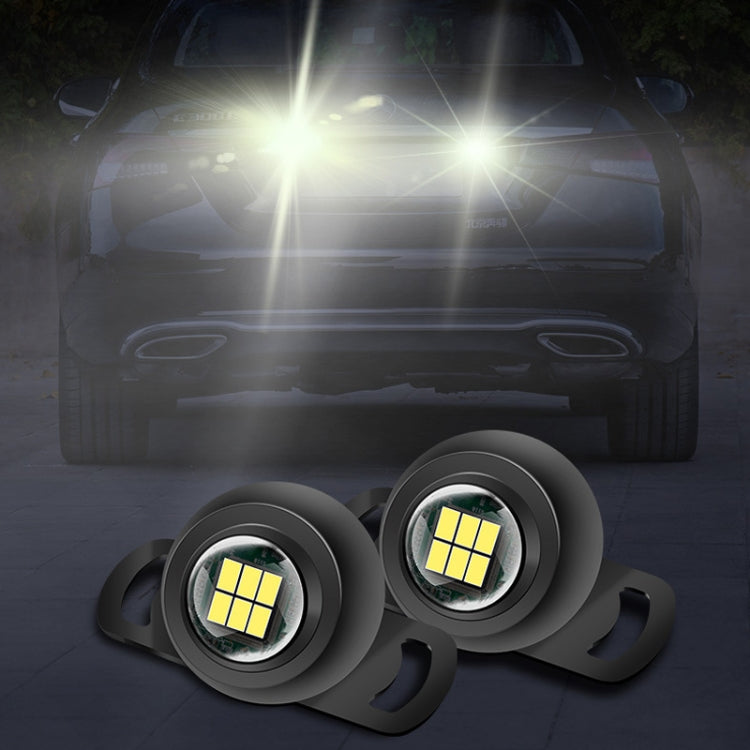 Car LED Ultra -Bright Electric Eye Reversing Light External Bulb Modified Universal Auxiliary Light, Style: Long Bright After 3 Flashes Silver Shell - Arrow Turn Lights by PMC Jewellery | Online Shopping South Africa | PMC Jewellery | Buy Now Pay Later Mobicred