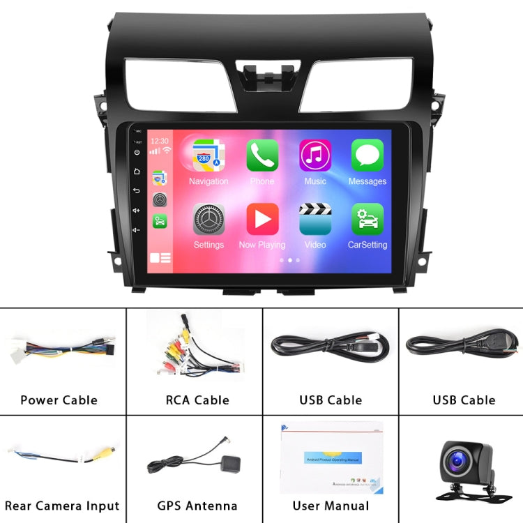 For Nissan Teana 13-16 10.1-Inch Reversing Video Large Screen Car MP5 Player, Style: WiFi Edition 1+32G(Standard+AHD Camera) - Car MP3 & MP4 & MP5 by PMC Jewellery | Online Shopping South Africa | PMC Jewellery | Buy Now Pay Later Mobicred