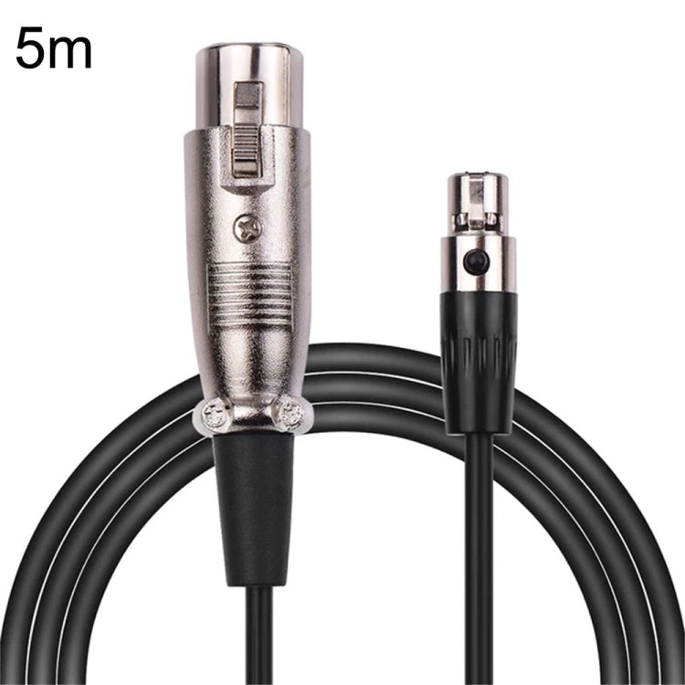 Xlrmini Caron Female To Mini Female Balancing Cable For 48V Sound Card Microphone Audio Cable, Length: 5m - Microphone Audio Cable & Connector by PMC Jewellery | Online Shopping South Africa | PMC Jewellery | Buy Now Pay Later Mobicred