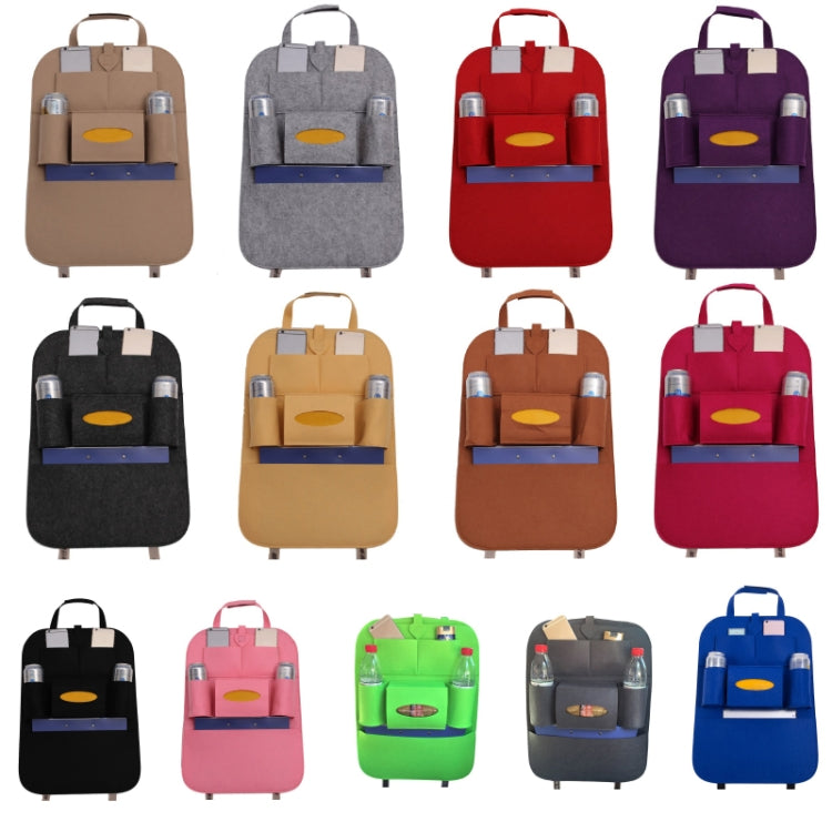 Car Multifunctional Seat Back Storage Hanging Bag, Size: 40x56cm(Colorful Gray) - Stowing Tidying by PMC TechLife | Online Shopping South Africa | PMC TechLife | Buy Now Pay Later Mobicred
