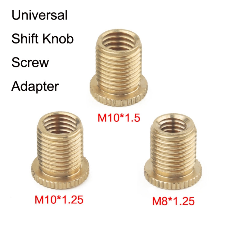 10pcs Gear Shifter Adapter Gear Shifter Connector Nut, Style: A Model M10x1.25 - Shift Knob by PMC TechLife | Online Shopping South Africa | PMC TechLife | Buy Now Pay Later Mobicred