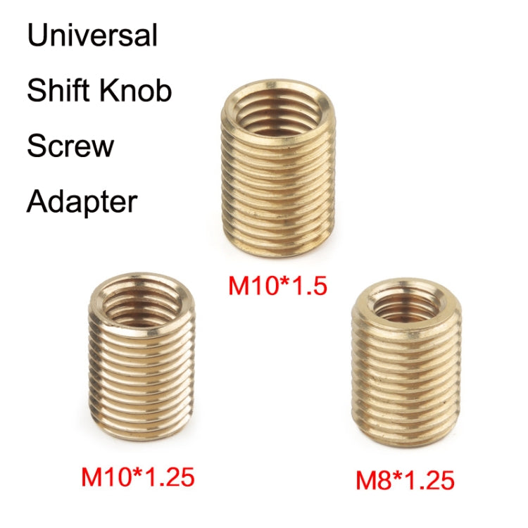 10pcs Gear Shifter Adapter Gear Shifter Connector Nut, Style: B Model M10x1.25 - Shift Knob by PMC TechLife | Online Shopping South Africa | PMC TechLife | Buy Now Pay Later Mobicred