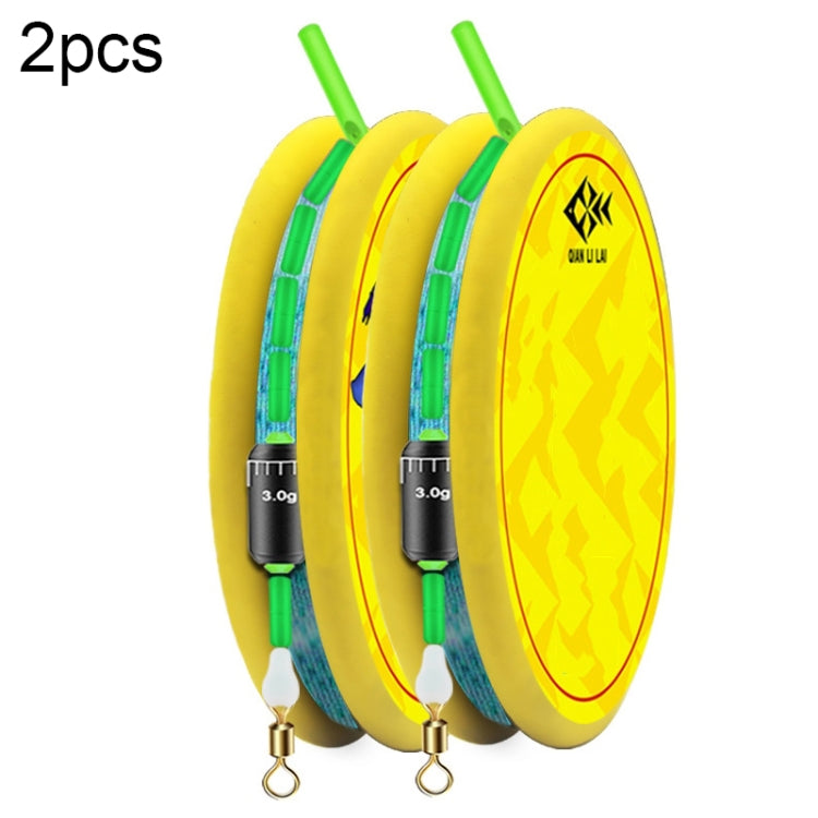 2pcs Outdoor Fishing Anti-tangle Spotted Invisible Line Set with Scale, Size: 5.4m(2.0) - Fishing Lines & Ropes by PMC TechLife | Online Shopping South Africa | PMC TechLife | Buy Now Pay Later Mobicred