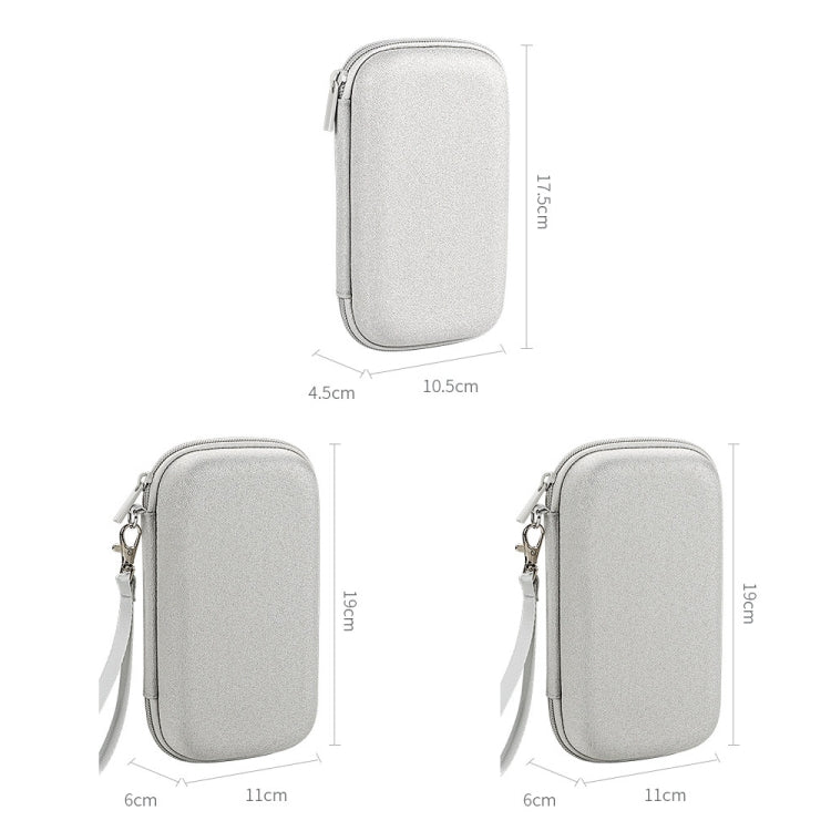YK03 Multifunctional EVA Hard Shell Shockproof and Anti-drop Digital Storage Bag Gray - Digital Storage Bag by PMC TechLife | Online Shopping South Africa | PMC TechLife