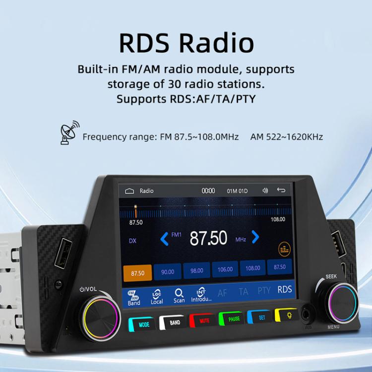 4.7 inch AUTO/CarPlay Navigation Bluetooth FM Radio Car MP5 Marquee(161W) - Car MP3 & MP4 & MP5 by PMc TechLife | Online Shopping South Africa | PMc TechLife | Buy Now Pay Later Mobicred