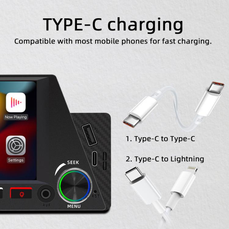 4.7 inch AUTO/CarPlay Navigation Bluetooth FM Radio Car MP5 Marquee(161W) - Car MP3 & MP4 & MP5 by PMc TechLife | Online Shopping South Africa | PMc TechLife | Buy Now Pay Later Mobicred