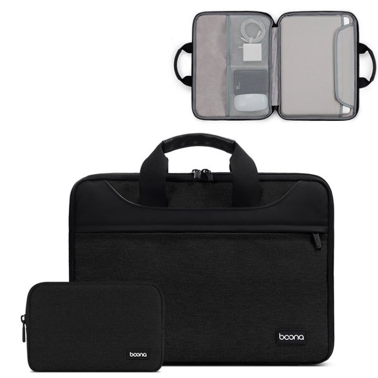 Baona BN-I003 Oxford Cloth Full Open Portable Waterproof Laptop Bag, Size: 16/17 inches(Black+Power Bag) - 15.6 - 17 inch by Baona | Online Shopping South Africa | PMC Jewellery | Buy Now Pay Later Mobicred