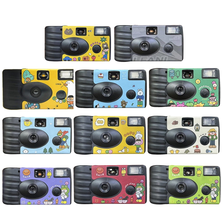 27pcs Click Retro Film Camera Waterproof Cartoon Decorative Stickers without Camera - Children Cameras by PMC TechLife | Online Shopping South Africa | PMC TechLife | Buy Now Pay Later Mobicred