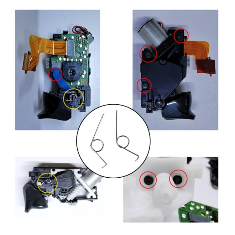 For PS5 Controller 50pcs Replacement Buttons Metal Springs ,Spec: Motor Springs - PS5 Spare Parts by PMC TechLife | Online Shopping South Africa | PMC TechLife