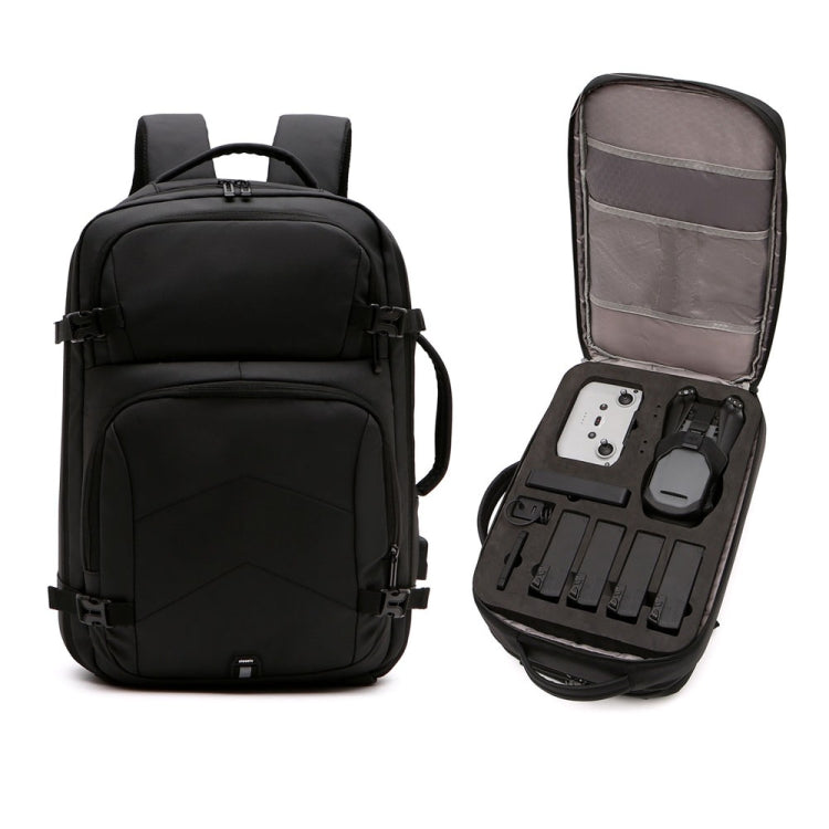 For DJI Mavic 3 Classic Storage Bag Backpack Can Accommodate 15 Inch Laptop & Tablet(Black) - Backpacks & Bags by PMC Jewellery | Online Shopping South Africa | PMC Jewellery | Buy Now Pay Later Mobicred