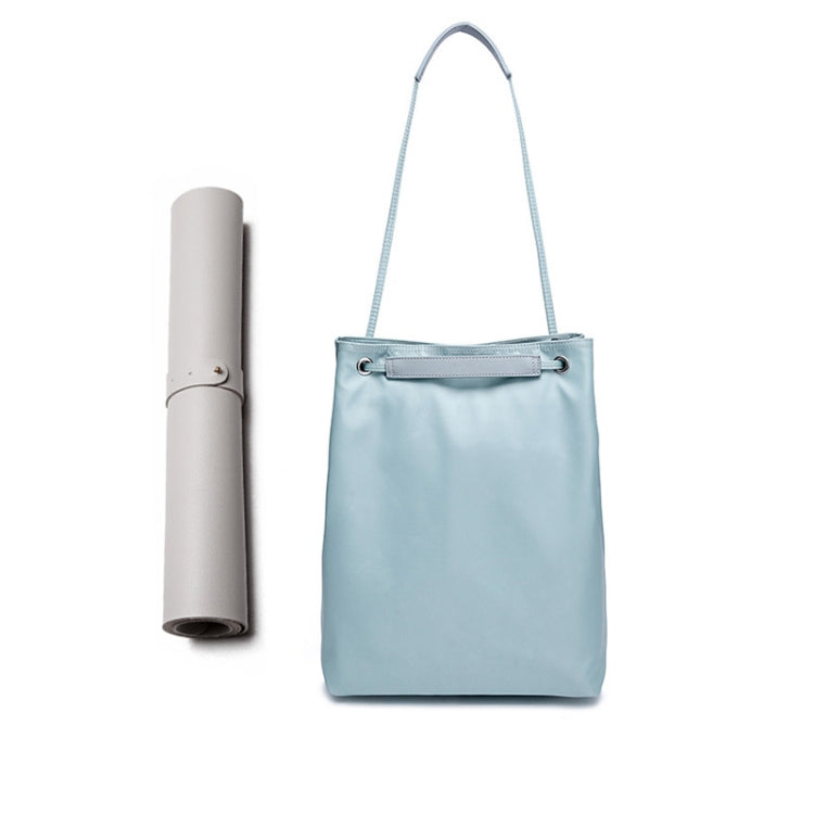 For Apple Macbook Shoulder / Handheld / Messenger Computer Bag, Size: Medium(Lake Blue+Gray Mouse Pad) - 13.3 inch by PMC TechLife | Online Shopping South Africa | PMC TechLife | Buy Now Pay Later Mobicred