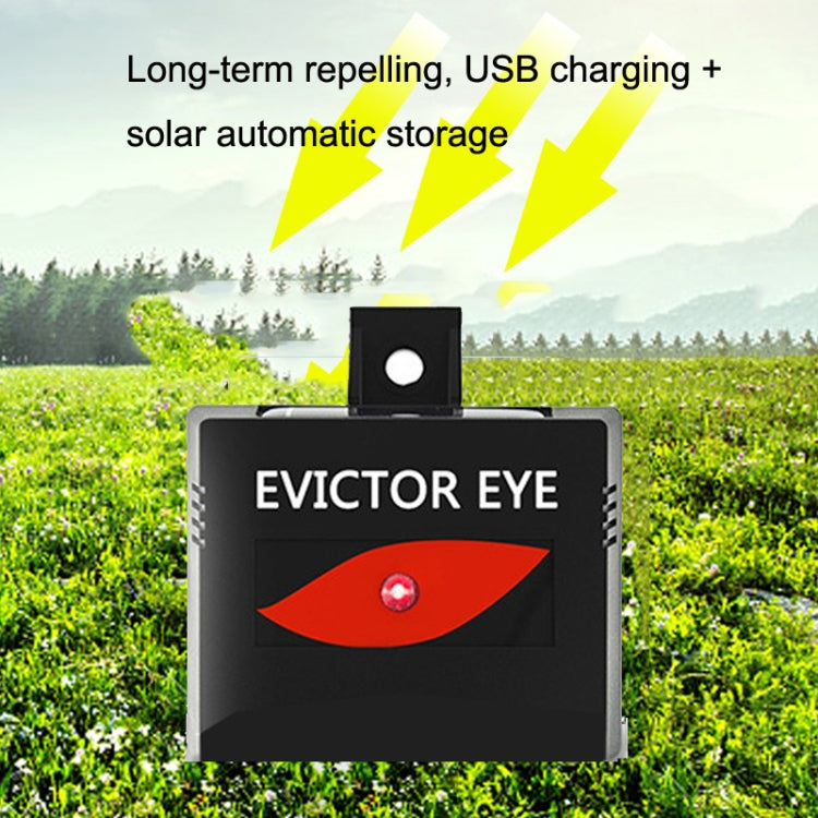 SK191 2pcs Solar Farm Wild Eagle Eye Animal Repeller - Outdoor Insect Repellent by PMC TechLife | Online Shopping South Africa | PMC TechLife | Buy Now Pay Later Mobicred