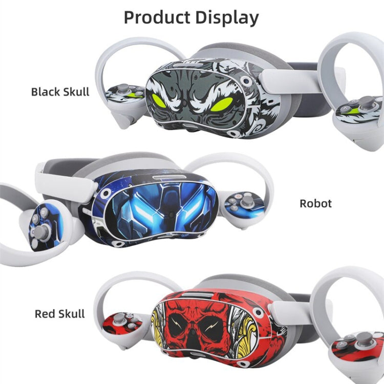 For PICO 4 Hifylux PC-SF19 VR Glasses Handle Head Wearing 3D Body Sensing Game Protection Film Stickers(Mecha Warrior) - VR Accessories by Hifylux | Online Shopping South Africa | PMC Jewellery